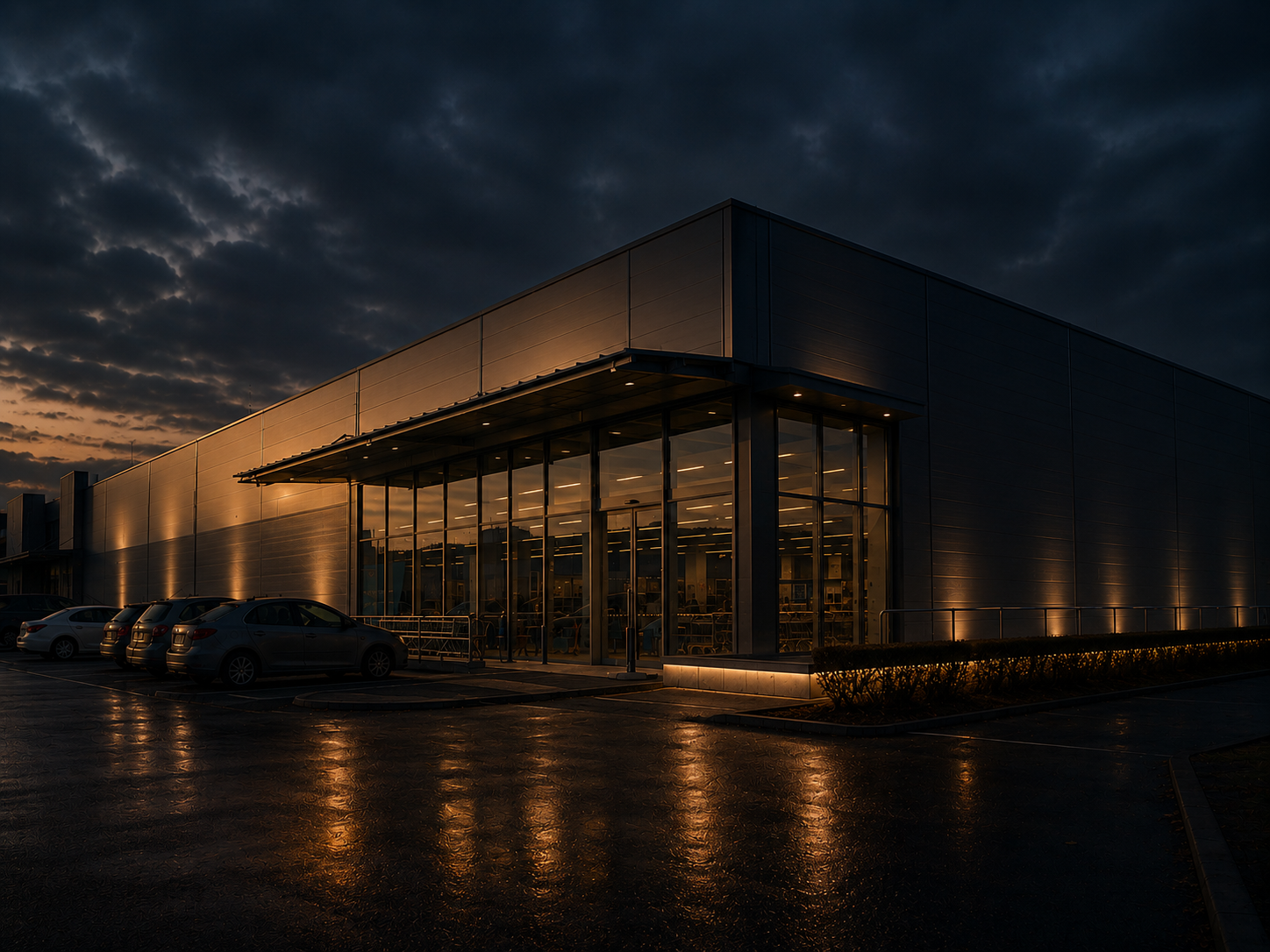 Modern retail architecture